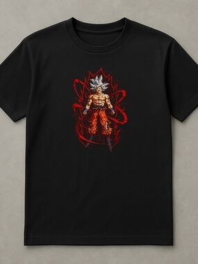 "Urban Stitch Tees" Unisex T-shirt Black Color Embroid Design